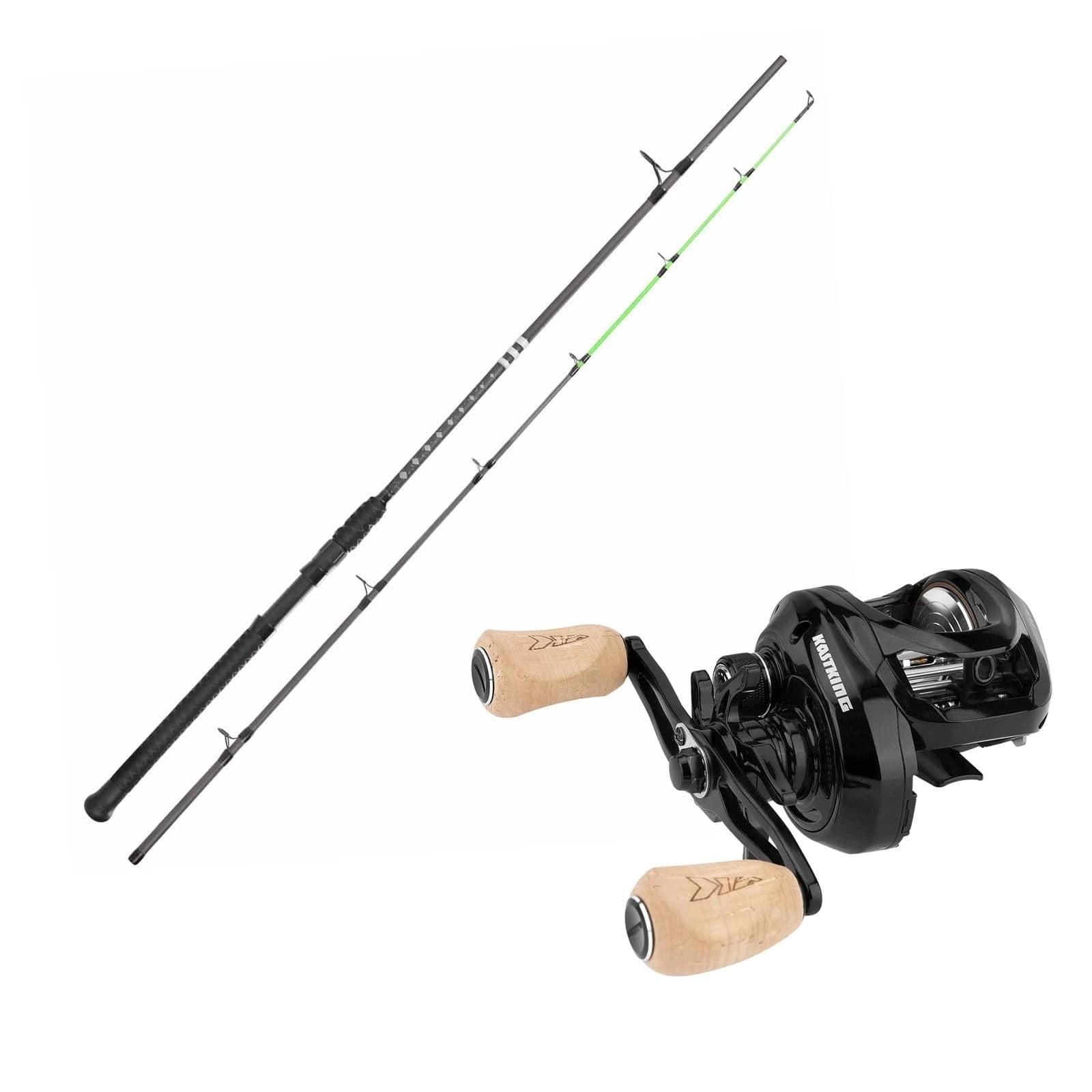 KongandMegatron200BaitcasterRodandReelCombo
