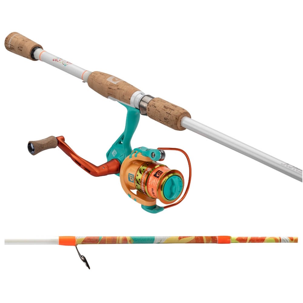 KrazyFiberglassSpinningCombo