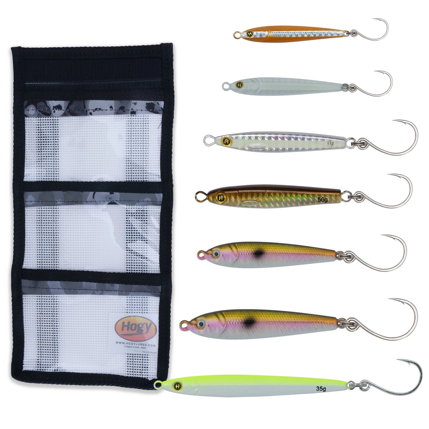 MicroMetalBundle|FallAlbie&Bonito(7pc)+SmallMeshJigStorageBag