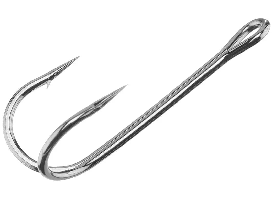 OwnerDoubleFrogHookSize4/0BlackChrome-5pk
