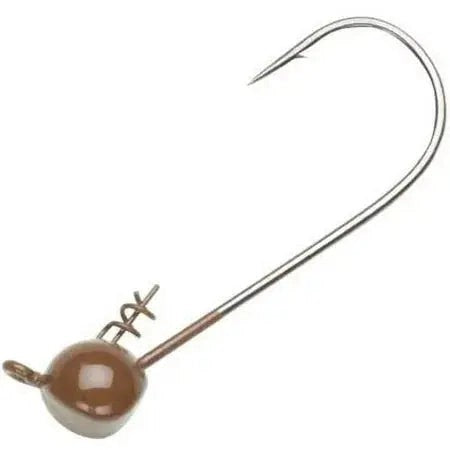 OwnerUltraheadShakyHeadJig1/8oz4/0Brown-4pk