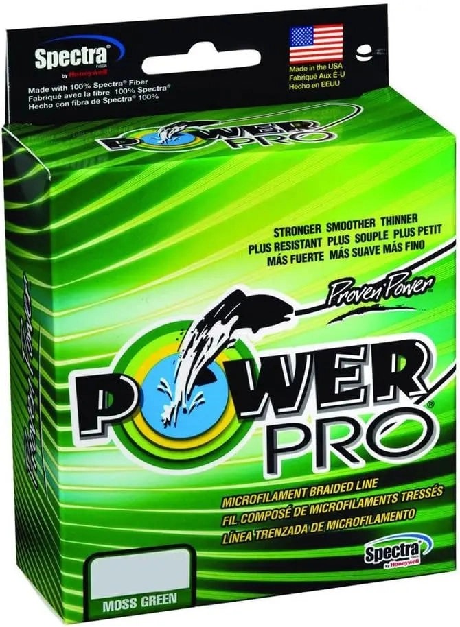 PowerProBraid40lb150yds-MossGreen