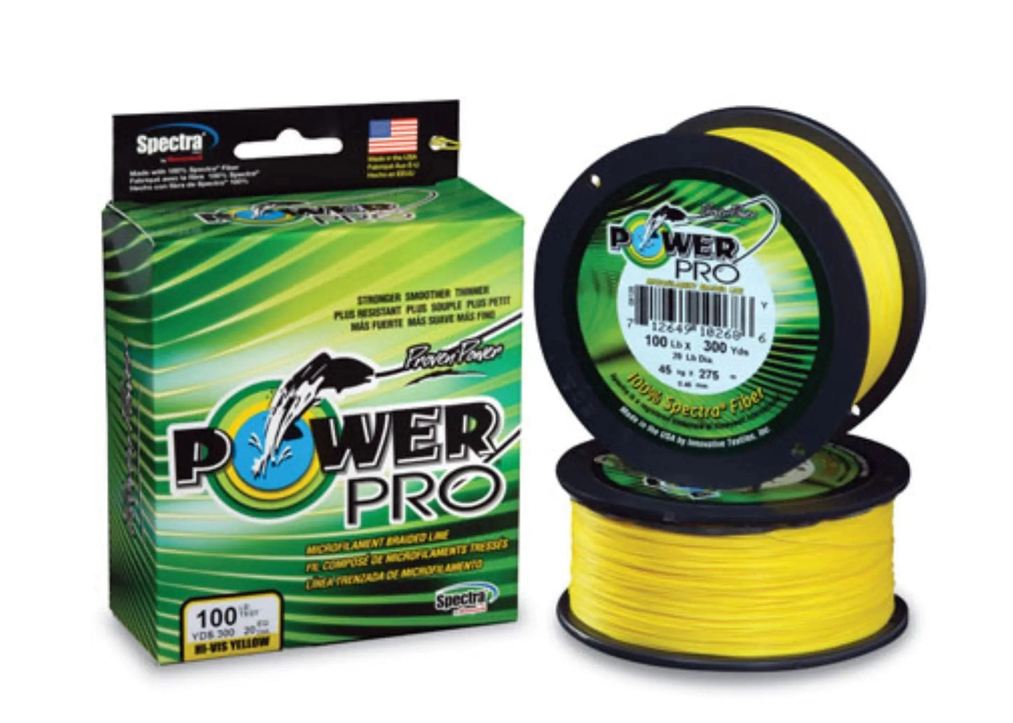 PowerProBraid50Lb150yds-Yellow
