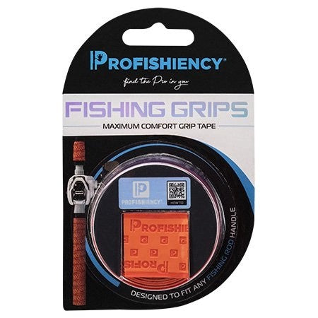 ProFISHiencyFishingGripsHighVizOrangeGripTape