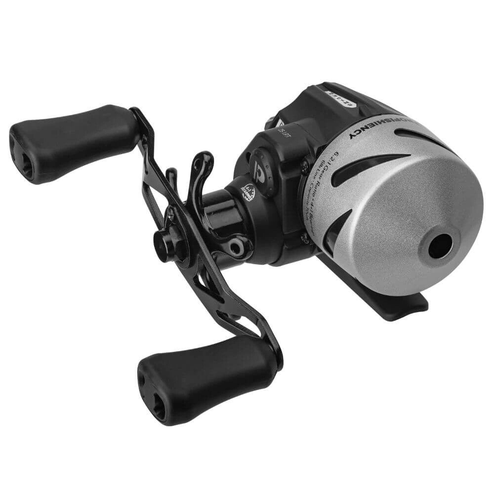 SniperEconomyMicroSpincastReelBlack/SilverClamPack