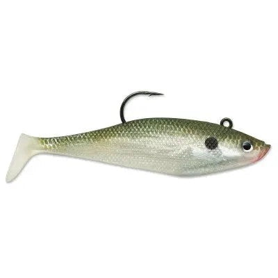 StormWildEyeSwimShad3"1/4oz-OliveShad3pk