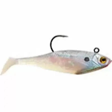 StormWildEyeSwimShad5"5/8oz-Pearl3pk