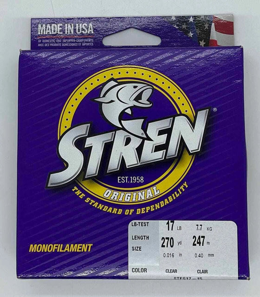StrenOriginalMono300yds17lb-Clear