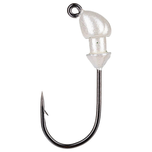 StrikeKingBabySquadronSwimbaitHead1/8ozPearl3pk