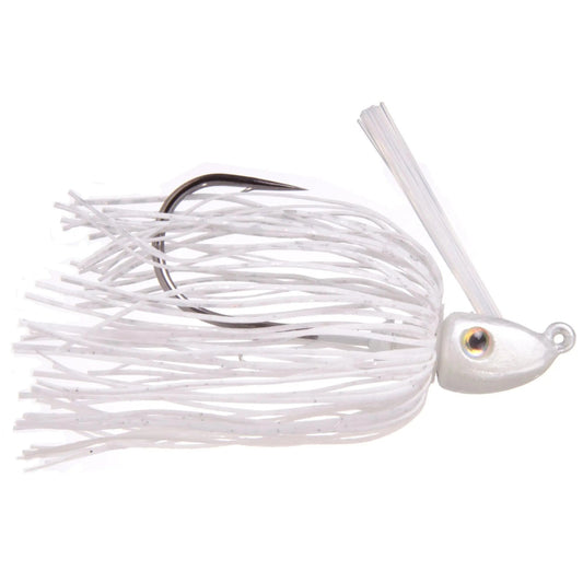 StrikeKingHackAttackHeavyCoverSwimJig1/2oz-White