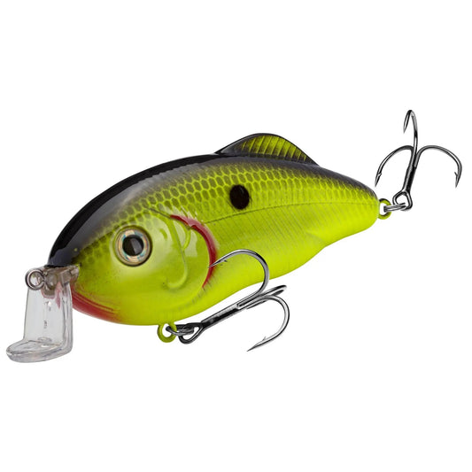 StrikeKingHybridHunterCrankbait-ChartreuseBlackBack