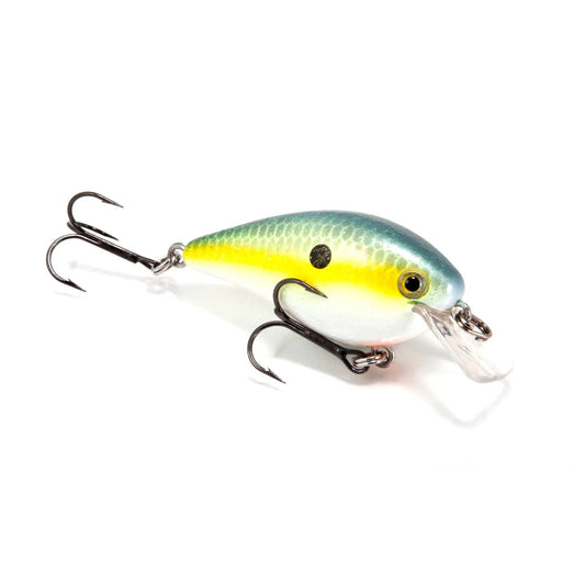 StrikeKingKVDShallowSquareBill1.5-ChartreuseSexyShad