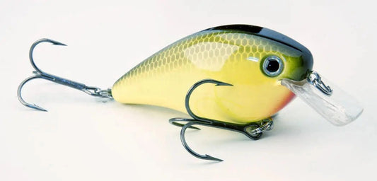 StrikeKingKVDSquareBill1.5-BlackBackChartreuse