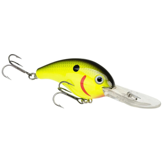 StrikeKingProModelSeries5XD(ExtraDeep)Crankbait-BlackBackChartreuse