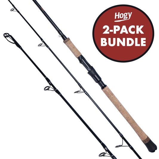 TWINPACKHybridInshore/OffshoreSpinningRod:Mod-FastAction7'MH(1oz-4oz)