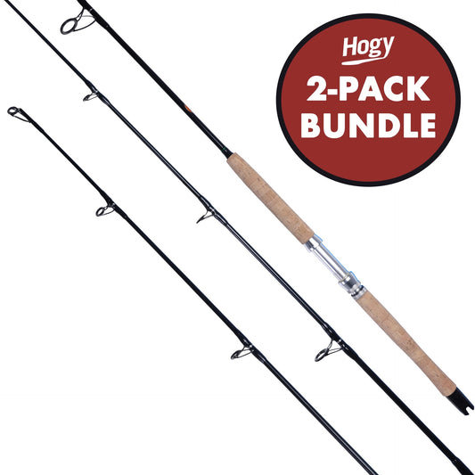 TWINPACKTunaCastingSpinningRod:Mod-FastAction7'H(3oz-8oz)