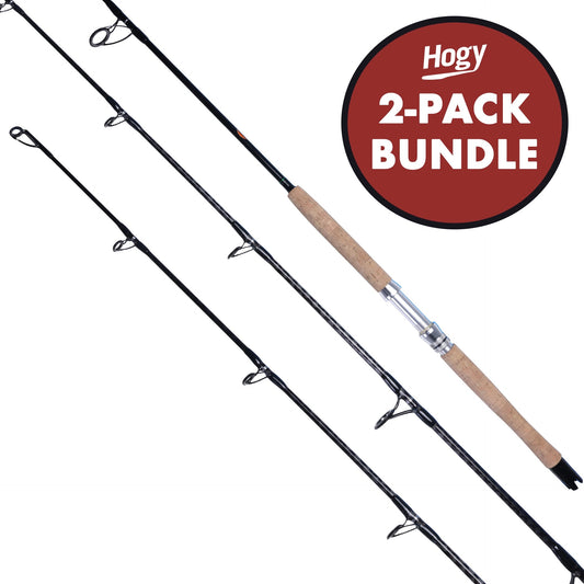 TWINPACKTunaHybridCast&JigSpinningRod:Mod-FastAction6'6"MH(3oz-6oz)