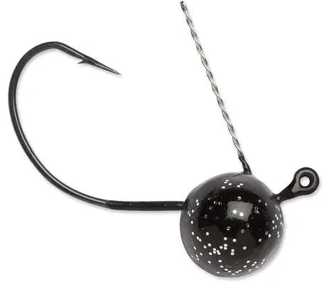 VMCWackyWeedlessJigHead1/8oz-Black4pk