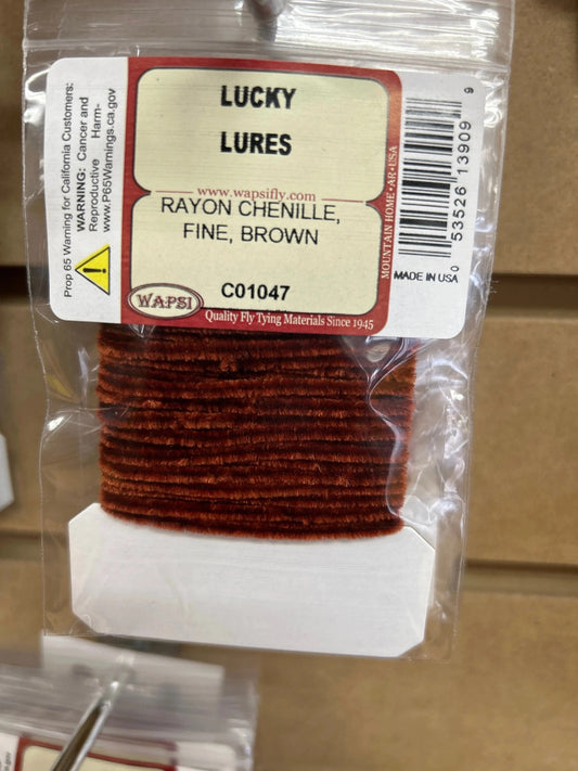 WapsiRayonChenilleFine-Brown