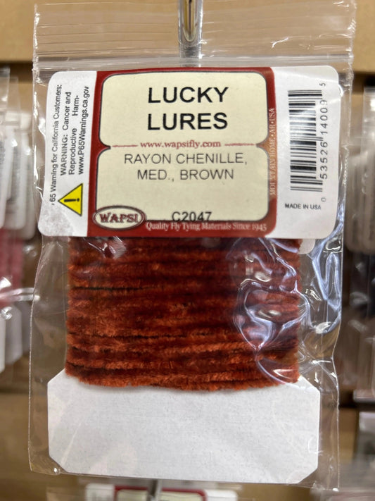 WapsiRayonChenilleMed-Brown