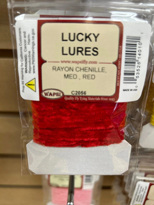WapsiRayonChenilleMed-Red