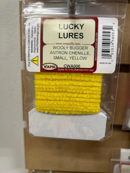WapsiWoolyBuggerAntronChenilleSmall-Yellow