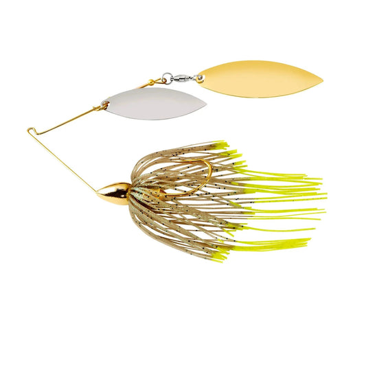 WarEagleGoldSpinnerbaitDoubleWillow-1/2ozHotMouse