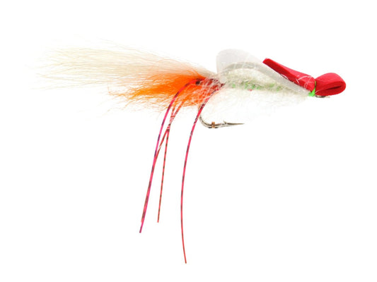 WhiteandPinkShrimpSaltwaterEPFoamFlysize2/0|Qty.2