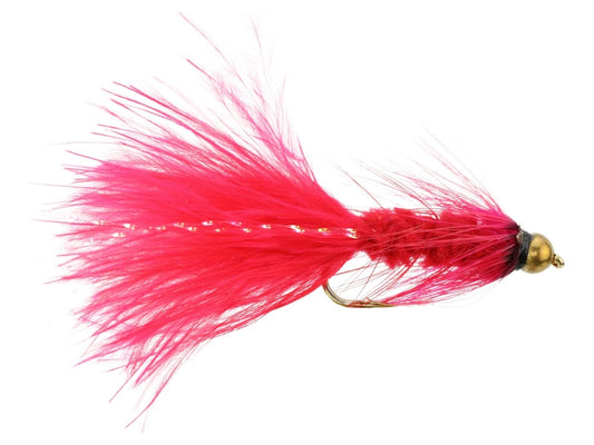 WoolyBuggerw/BeadHeadSize10|Red|Qty.6
