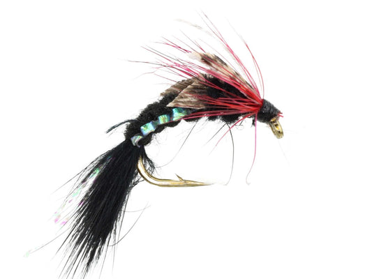 WovenCaddisSize10|Black|Qty.6