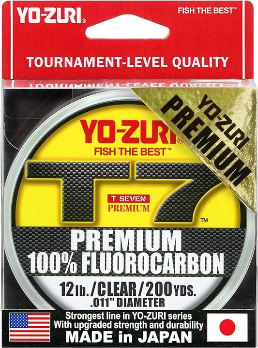 Yo-ZuriT-7Fluorocarbon12lb200yd-Clear