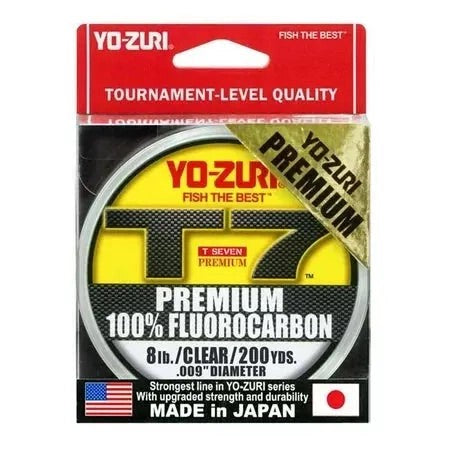 Yo-ZuriT7PremiumFluorocarbon200yds8lb-Clear
