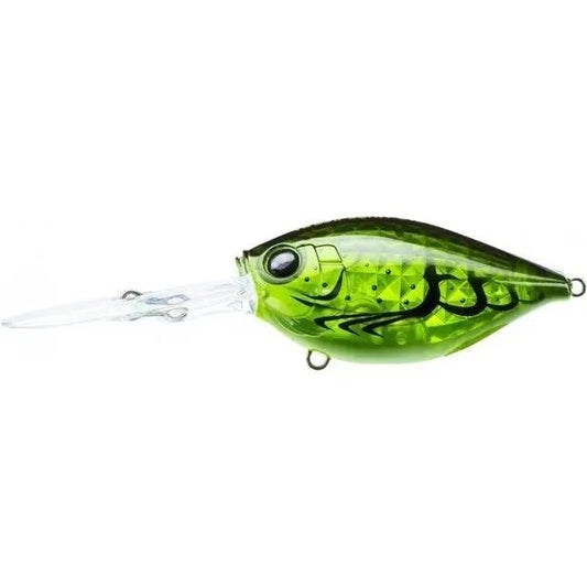 YoZuri3DR-XCrankDD(DeepDiver)F3/8oz-TranslucentGreenCrawfish