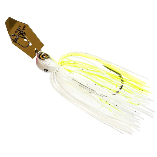 Z-ManChatterbaitEliteEVO3/8oz-ChartWhite