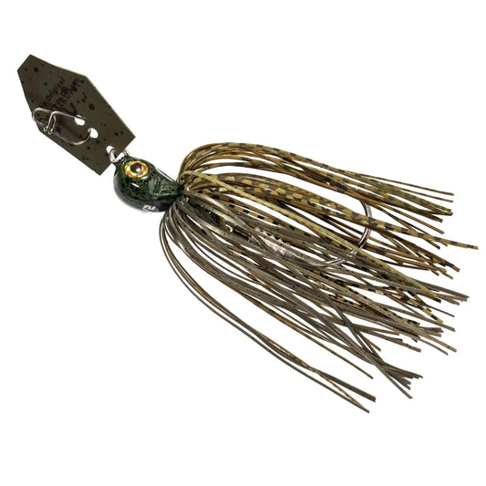 Z-ManChatterbaitEliteEVO3/8oz-GreenPumpkin