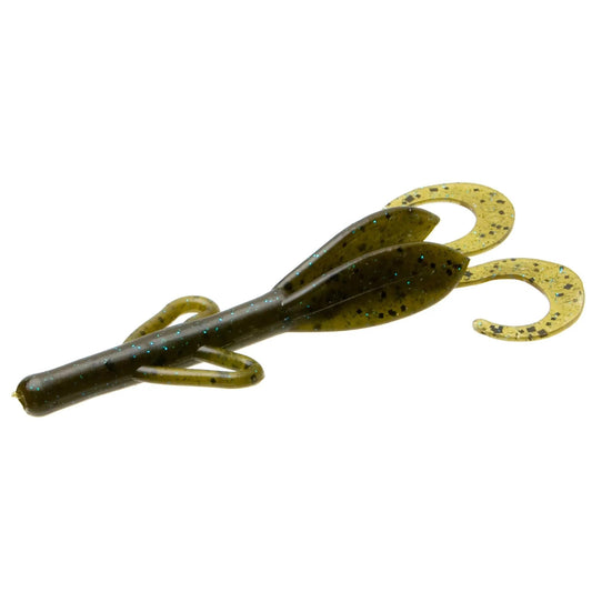 ZoomBabyBrushHog4''-GreenPumpkinBlue12pk