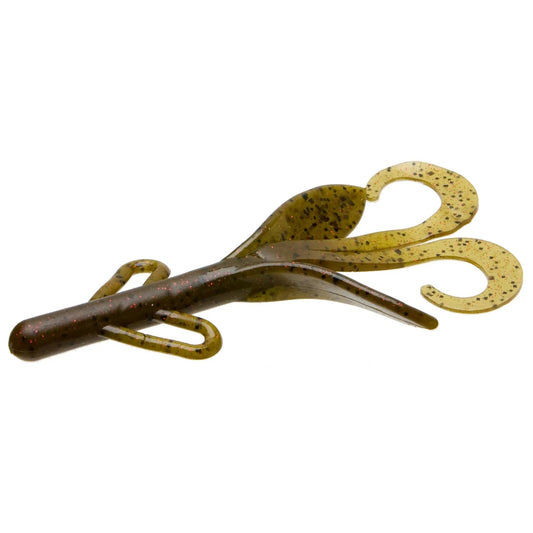 ZoomBrushHog6''-GreenPumpkinRed8pk