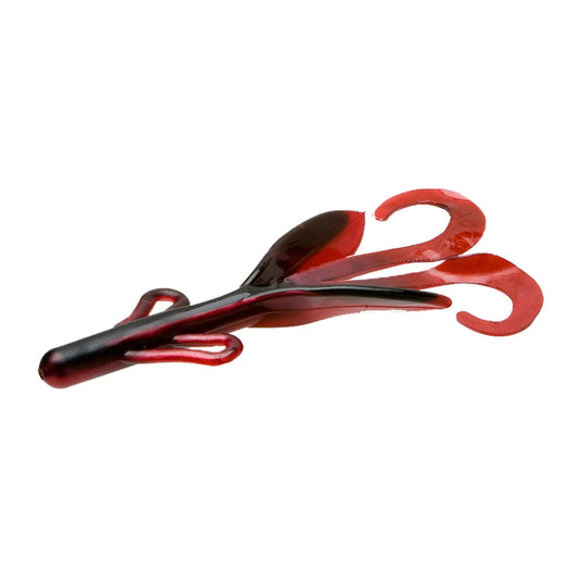 ZoomBrushHog6''-RedShad8pk