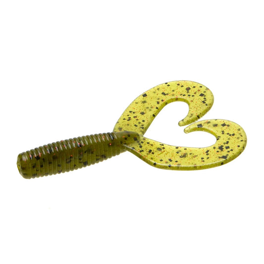ZoomFatAlbertTwinTail31/2"-WatermelonRed10pk