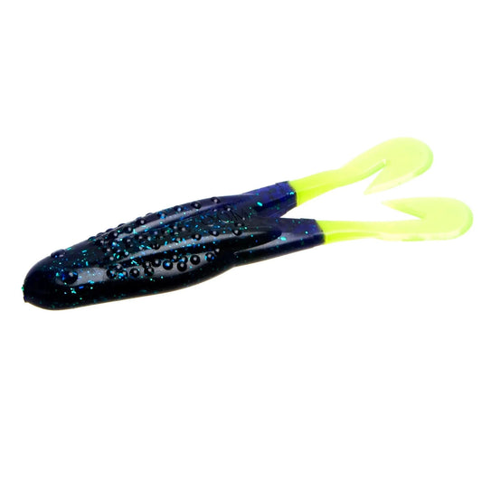 ZoomHornyToad4.25''-Junebug/Chartreuse5pk