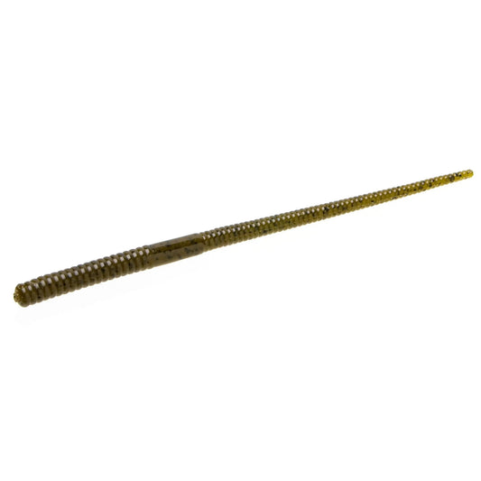 ZoomMagnumShakeyHeadWorm7''-GreenPumpkin15pk