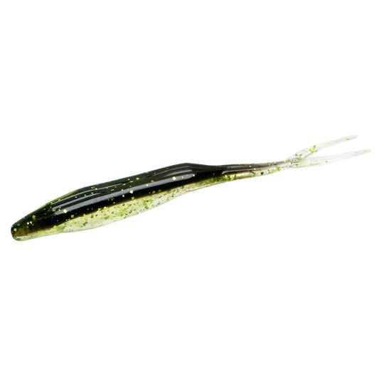 ZoomSuperFluke5''-MidnightChartreuse10pk