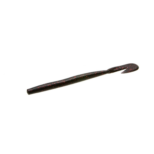 ZoomU-VSpeedWorm6''-BlackRedGlitter15pk